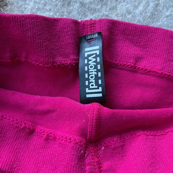 WOLFORD authentic tights size medium- M, used maybe 2 times. Luxury designer - Picture 4 of 5